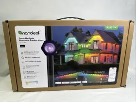 Nanoleaf 895263602131 Matter Permanent Outdoor Lights 147ft/45 M - 90 Led Pucks New