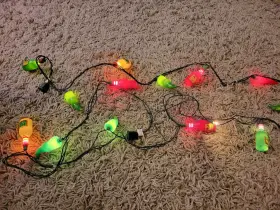 Dll7695c Nantucket 2 Hot Sauce/peppers String Light Set Of 10-plug In-indoor Or Outdoor
