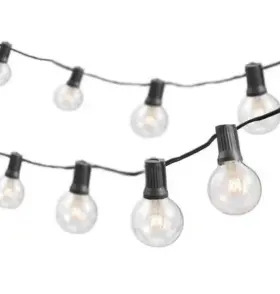 Newhouse 726843014270 Indoor/outdoor 50 Ft. Plugin Globe Bulb Weatherproof Party String Light