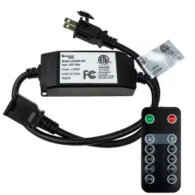 Newhouse Lighting 445019340335 265-watt Max Specialty Outdoor Led Dimmer For String Lights With Remote Control