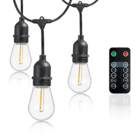 Newhouse Lighting 726843012443 Outdoor 48 Ft. Plug-in S14 Edison Bulb Led String Light Newhouse Lighting 726843012443 Outdoor 48 Ft. Plug-in S14 Edison Bulb Led String Light