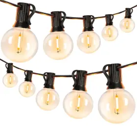 Newhouse Lighting 726843014294 String Lights 50ft Plug-in Indoor/outdoor Globe Bulbs 55 Led