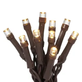 63-078 Nobrand 50-count Warm White Led Solar Outdoor String Lights