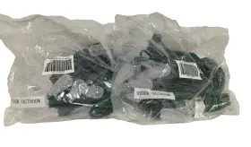 986y65332 Novelty Lights Lot Of 2 - 25 Foot C9 Led Outdoor Christmas String Light Set Green Wire New