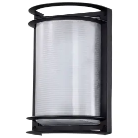 621394 Nuvo Lighting Led Rectangular Bulk Head Fixture Black Finish With White