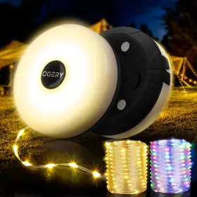 B0dgpz76g3 Ogery 2-pack 32.8ft Rechargeable Camping String Lights Outdoor Indoor 8 Modes 4