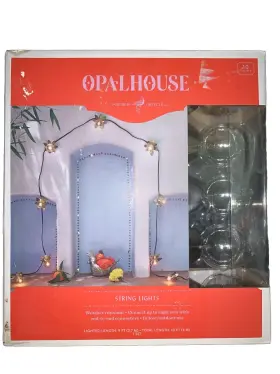 Opalhouse 028208894146 Opal House String Lights Flowers Stripe 10ct New Opalhouse 028208894146 Opal House String Lights Flowers Stripe 10ct New