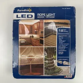 988464 Paradise 18ft Led Rope Light Indoor/outdoor-ultra Long Life New