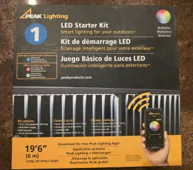 50408 Peak Lighting Smart 19 Ft. 6 Inch Multicolor Led Wifi Starter Kit 50408 Peak Lighting Smart 19 Ft. 6 Inch Multicolor Led Wifi Starter Kit