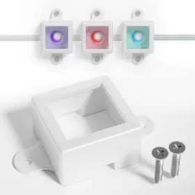 Pen-0028 Penwlled Mount For Outdoor Led Lights Non-version H705 White Brackets 40 Pack