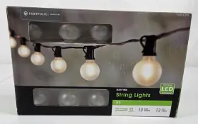 34fr17 Portfolio Landscape Led 13 Feet Finish String Lights With 10 Light Socket#34fr17