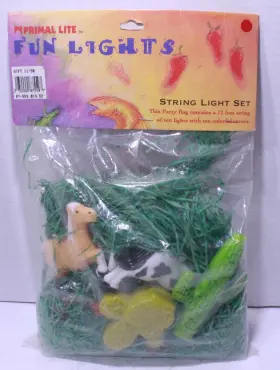 87-559 Primal Lite 232000875597 Western Party Light Set Fun String Lights 12ft Long New