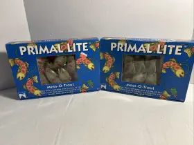Primal Lite 736757013054 Vintage 1993 Mess-o-trout Light Set 10 Trout Man Cave Fish 2 Sets
