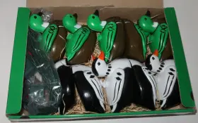 Primal Lite 736757020052 Vintage Decoy De-lite String Light Set 10 Ducks 1993 Primal Lite 736757020052 Vintage Decoy De-lite String Light Set 10 Ducks 1993