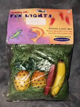 2587661 Primal Lite Inc. Fun Lights Tutti Frutti String Light Set