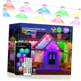 Sl150rgb-01 Puyang Yunxing Micro Network Technology Co. Ltd Permanent Outdoor Lights Rgb Ic String App Control Ip67 150ft