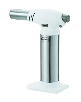 12844 R Sle Cr Me Brulee Butane/propane Adjustable Kitchen White/silver