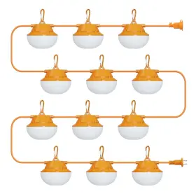 Swb12 Riuvao 120ft Construction String Lights 180w Work Light For Jobs