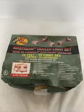 Rivers Edge 643323419007 2 Bass Pro Airstream Trailer 10 Light Set 10ft Camper Lights