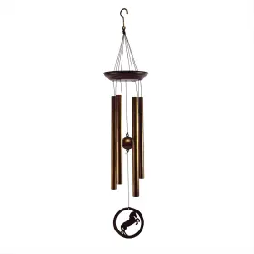 2688 Rivers Edge Products Brass Wind Chime 29 By 4 Inches Bell For Outside