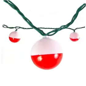 2832 Rivers Edge Products 10-bulb Led String Lights - Decorative Hanging Fairy With 2 Bobber