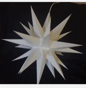 Roman 089945067705 Moravian Star By Lights Indoor/ Outdoor With Cord