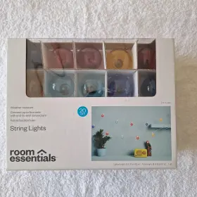 Room Essentials 028208894627 Globe String Lights Multicolor Indoor/outdoor 20ct S1