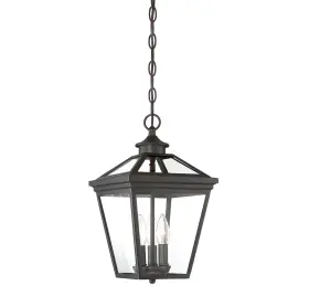 5-146-13 Savoy House Ellijay 3 Light Outdoor Hanging Lantern In English Bronze By