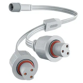 T8l00 Saysolak Y-splitter For Eufy Permanent Outdoor Lights 1 Male To 2 Female