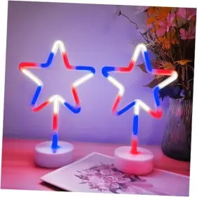 Seatoplighting 313042789711 2pk Star Neon Lights Outdoor/indoor