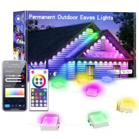 Ts-30m Shen Zhen Shi Xidaduo Technology Co. Ltd. Smart Permanent Outdoor Lights Eave With 72 Led Bulbs 100ft White