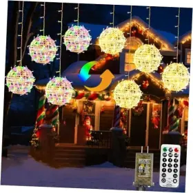 Xl18ad Shenzhen Eglin Optoelectronics Technology Co. Ltd Color Changing Christmas Outdoor Balls Lights 11 Modes Sphere With
