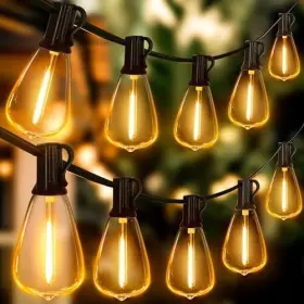 St38-50ft-32t-solar Shenzhen Ilamp Technology Co. Ltd 50ft Solar String Lights With Solar- Remote 1.5ft Bulbs Spacing St38-50ft-32t-solar Shenzhen Ilamp Technology Co. Ltd 50ft Solar String Lights With Solar- Remote 1.5ft Bulbs Spacing