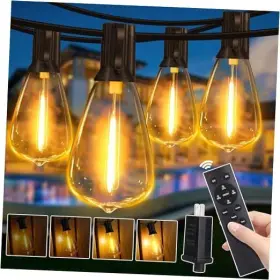Bsm24025 Shenzhenshi Qianye Innovation Technology Co. Ltd Outdoor String Lights Dimmable With Remote 50 Ft 2 50ft
