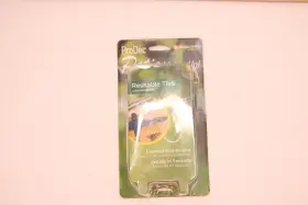 813015-4 Simple Living Solutions 15-pk Patio Reusable Ties For Outdoor Lighting Clear