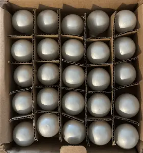 G305e12wh Sival Box Of 25 G30 5w E12 Brass Base String Light Replacement Bulbs - Pearl White