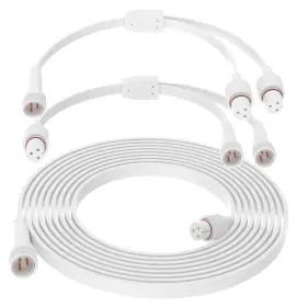 B0fjxxgglt Siwbsydd 32ft Extension Cable Kit For Govee Permanent Outdoor Lights H705/h706 Series