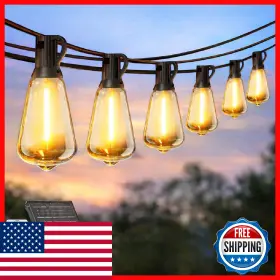 B0fbqxxd5s Skoiuc Solar String Lights Outdoor Remote And Timer Led Shatterproof Usb-c Char