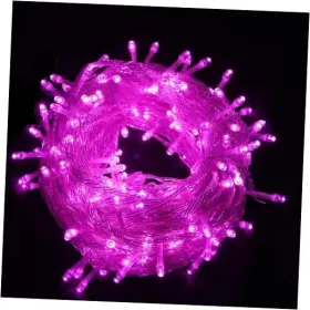 Fledstl10m200d Skywattz Christmas Decorations Chrismtas 1 Pack 66 Ft Transparent Wire Pink 200led