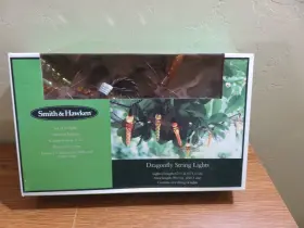 Smith & Hawken 092239333158 10 Outdoor String Lights Dragonfly Indoor/outdoor 8 Ft Working
