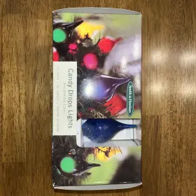 738039 Smith & Hawken 840319001912 And Candy Drop Multicolor Christmas Lights 15 Foot