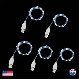 B0cl71wvp8 Sokelinn-six 2m 20 Led Usb Fairy String Lights For Desk Office Party Decor