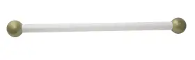 Sca-335wh Solus 704981137983 15 Aluminum Cross Arm Ladder Rest For Outdoor Lamp Posts And Po