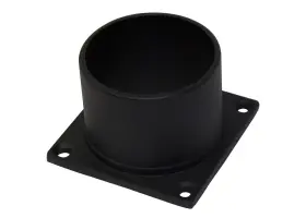 S349-bk Solus Spc-349 Black Pier Mount Adapter For 3 Inch Post Lighting Fixtures