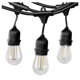 Sonicgrace 445026352307 15 Bulb 48 Ft. Outdoor Plug-in Integrated Led Edison String-light