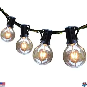 B07r4lfd8y Stanley 50ft Outdoor Globe String Lights 55 G40 Bulbs Connectable For Patio Decor