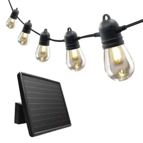 Sunforce 688432800407 46 Ft. Solar Powered 20 Led Hanging Outdoor String Lights 80040
