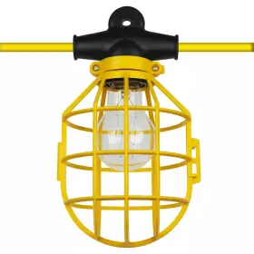Sunlite 313044543564 50 Ft. 14/2/sl 5-light Indoor Outdoor Commercial Grade Cage Work String Lights