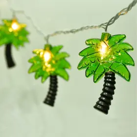 Sunsgne 313101811872 8.5ft Palm Tree String Lights - Tropical Beach Party Decor Indoor Outdoor Use
