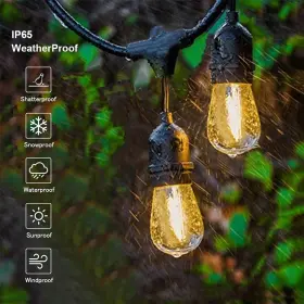 B087tgrt85 Svater 105ft Led Outdoor String Lights Commercial Grade Patio Light Dimmable